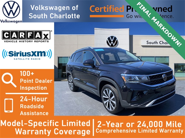 used 2024 Volkswagen Taos car, priced at $25,187
