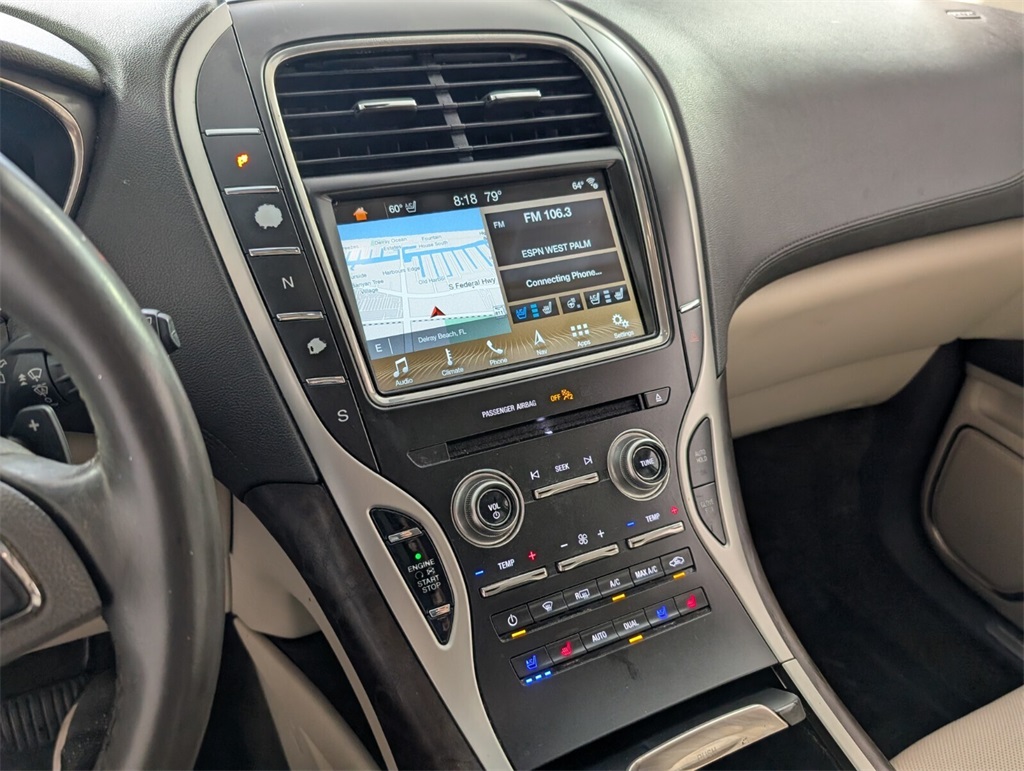 used 2018 Lincoln MKX car, priced at $19,300