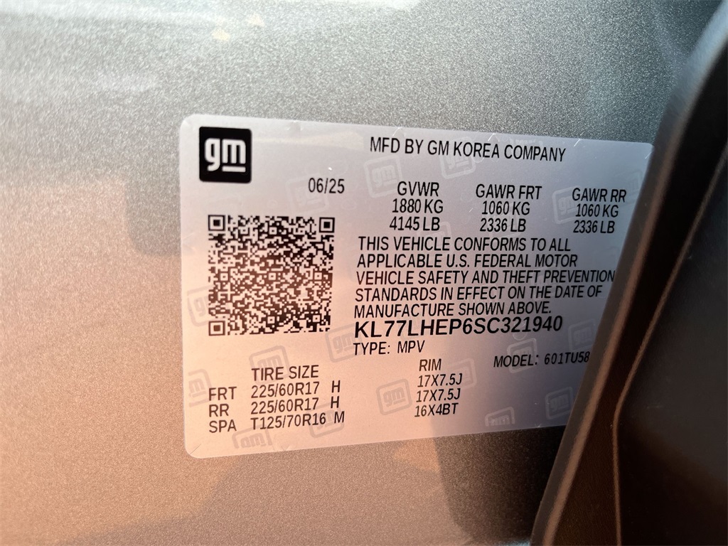 new 2025 Chevrolet Trax car, priced at $23,567