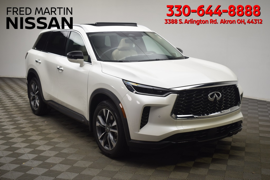 used 2025 INFINITI QX60 car, priced at $47,500