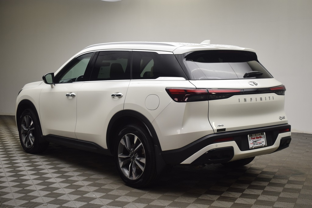used 2025 INFINITI QX60 car, priced at $47,500