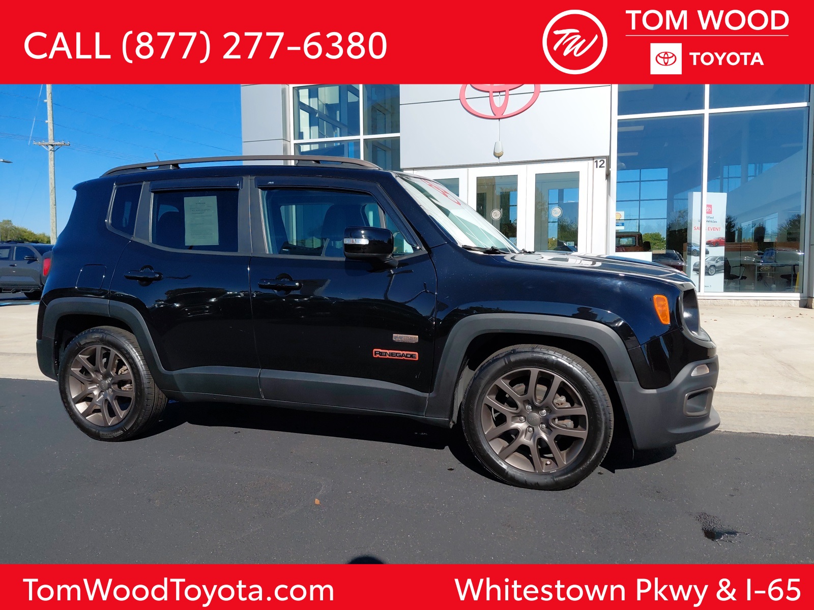 used 2016 Jeep Renegade car, priced at $9,684