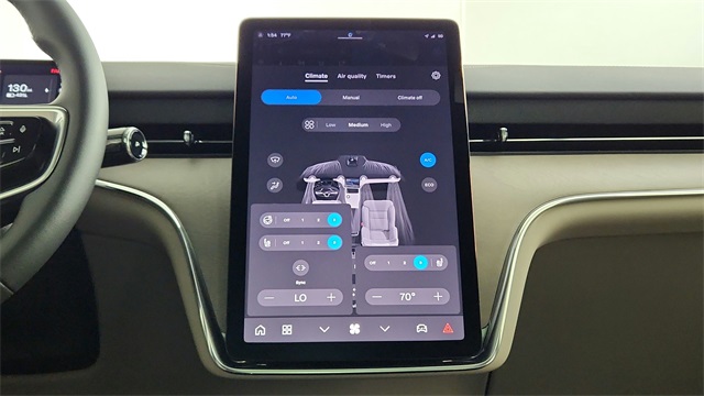 new 2025 Volvo EX90 car, priced at $89,340