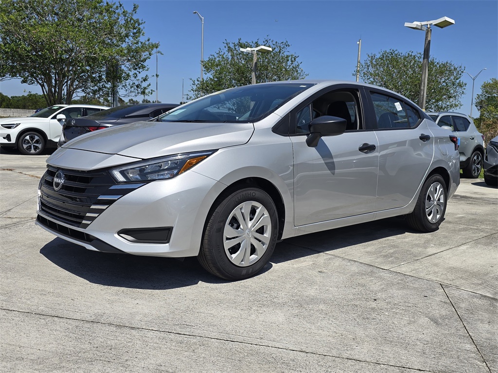new 2025 Nissan Versa car, priced at $18,649