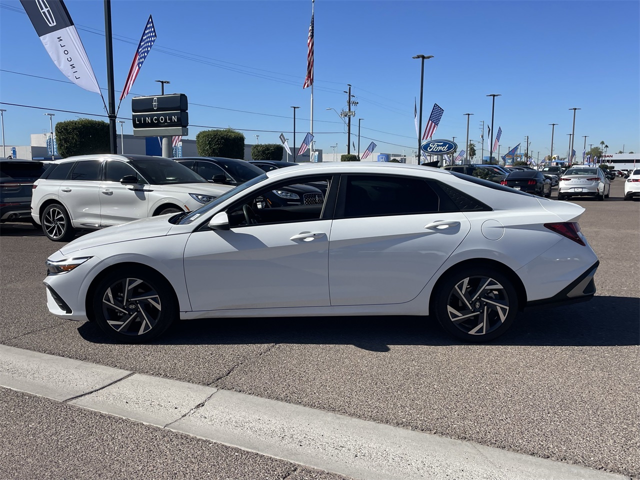used 2024 Hyundai Elantra car, priced at $18,997