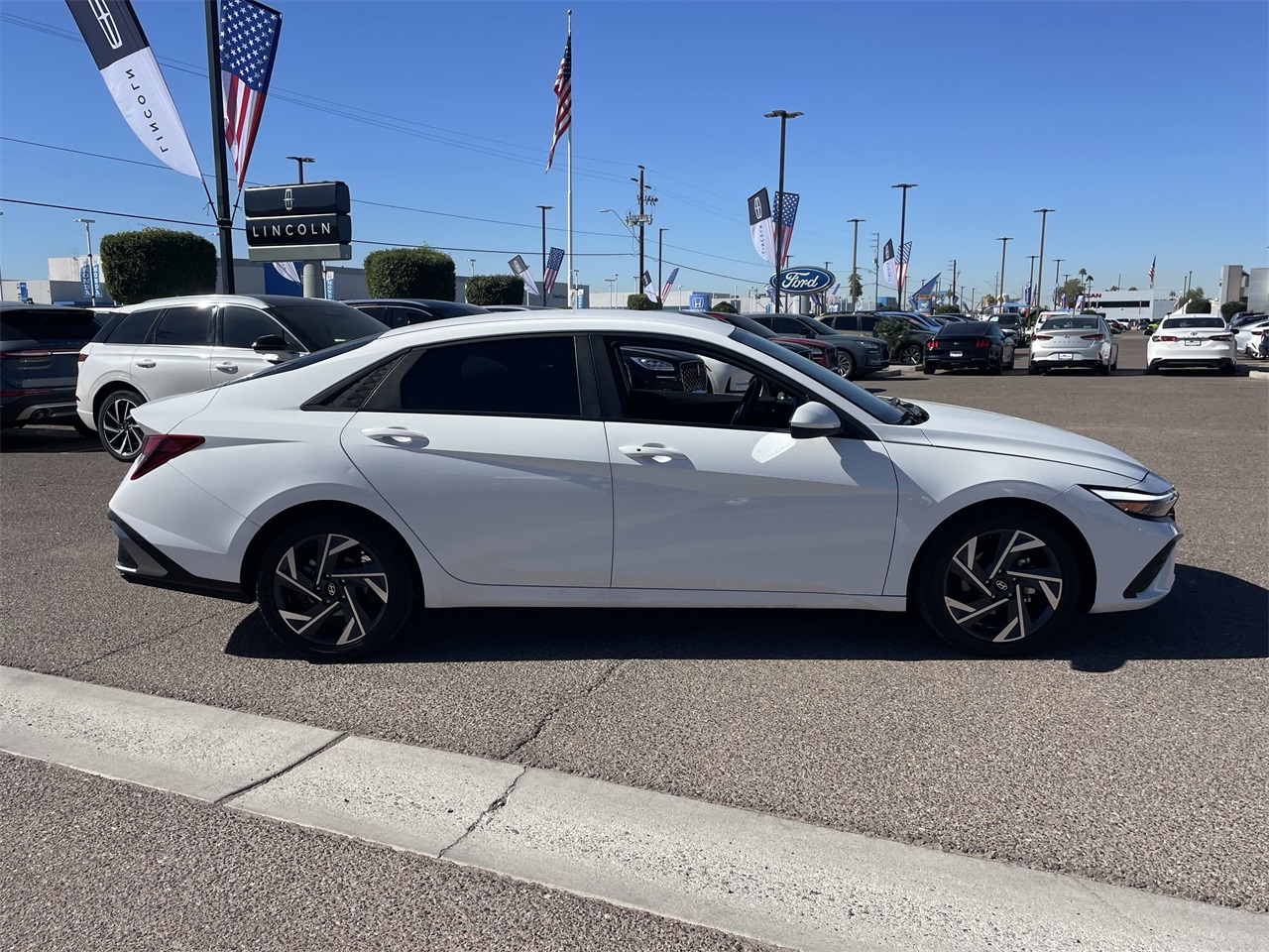 used 2024 Hyundai Elantra car, priced at $18,997