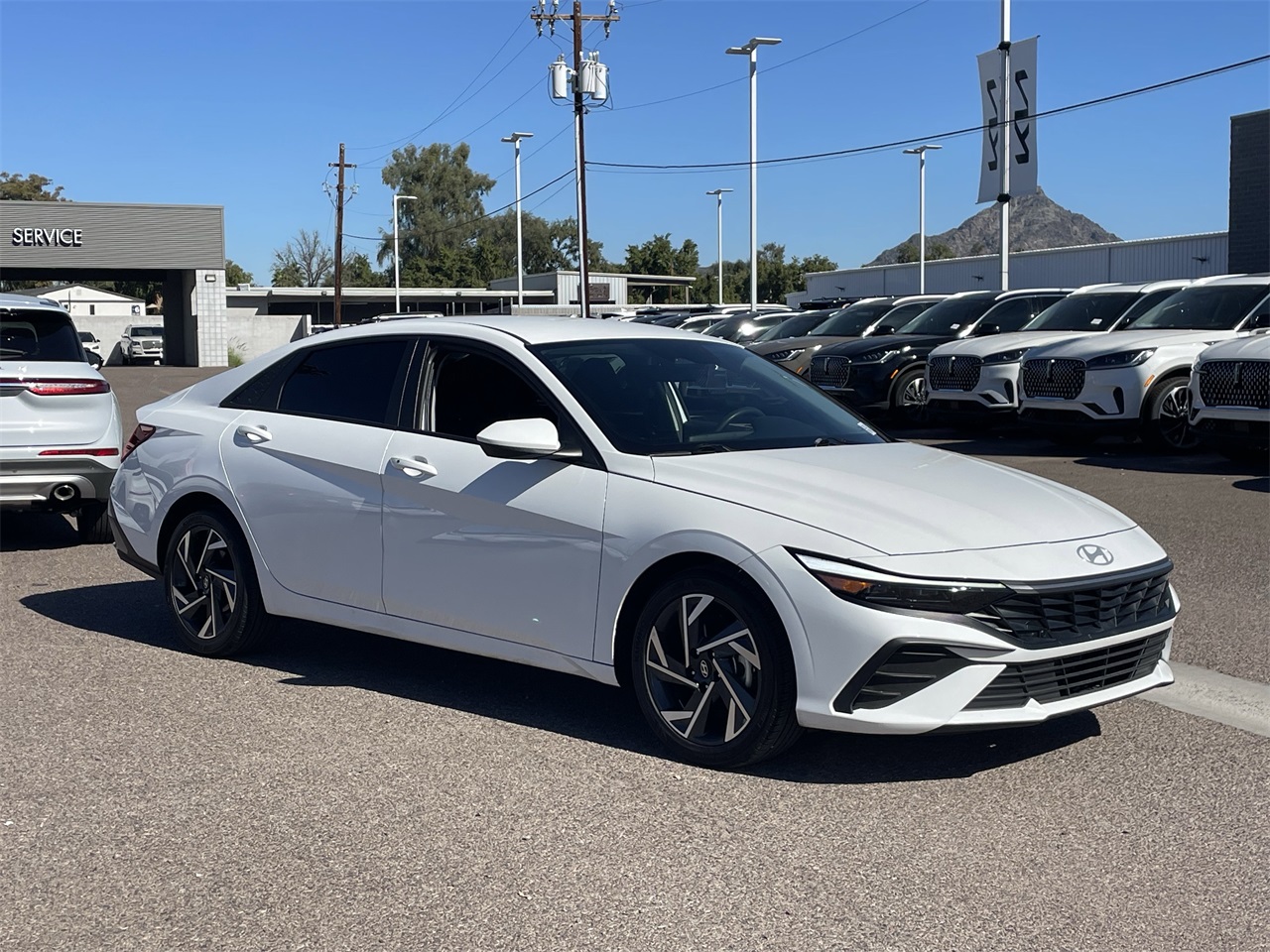 used 2024 Hyundai Elantra car, priced at $18,997