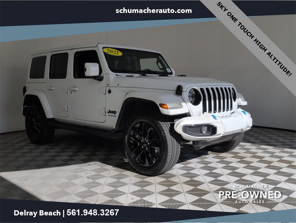 used 2021 Jeep Wrangler car, priced at $28,500