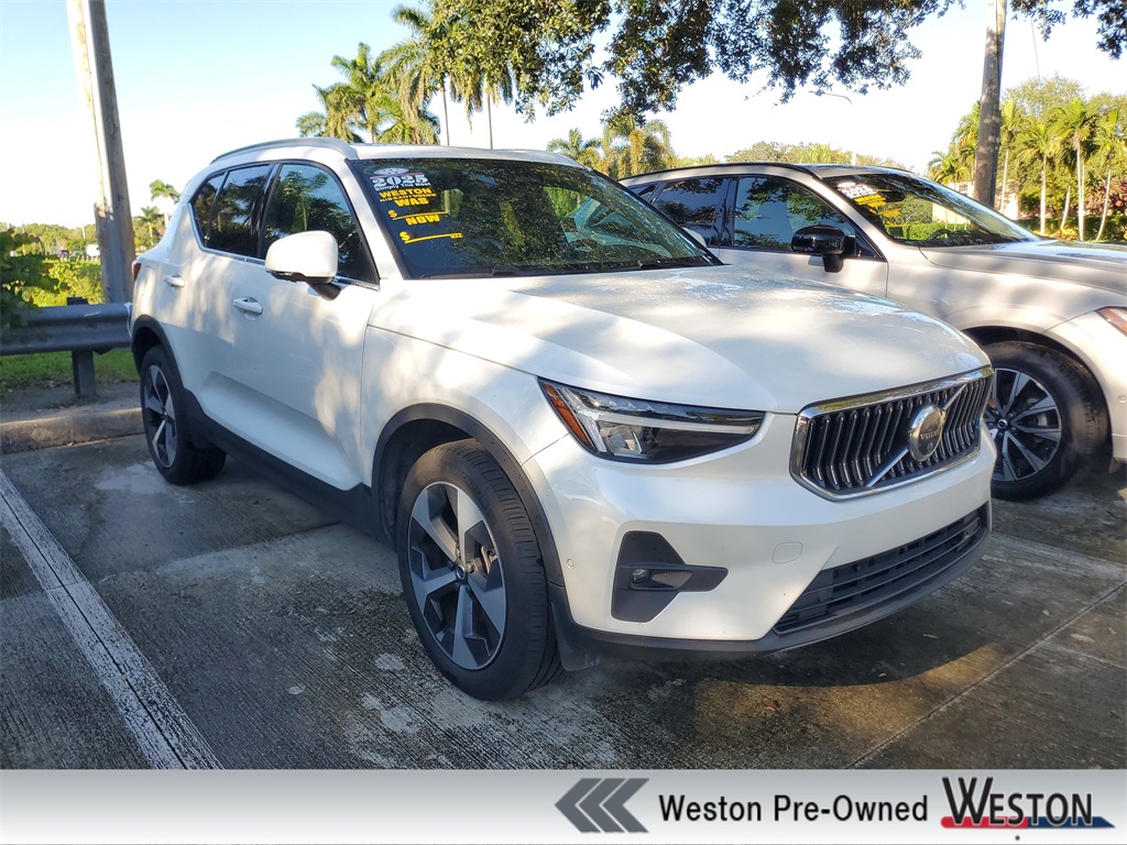used 2025 Volvo XC40 car, priced at $30,995