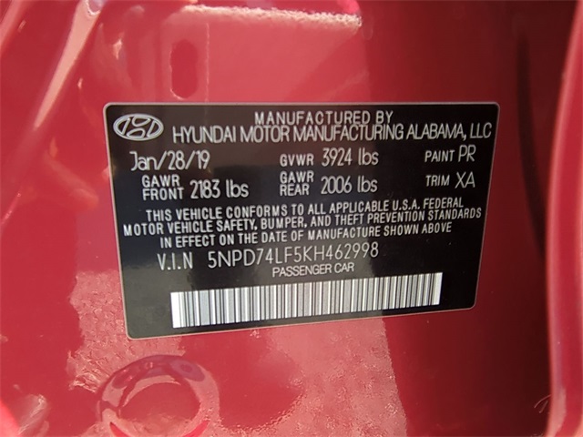 used 2019 Hyundai Elantra car, priced at $13,511