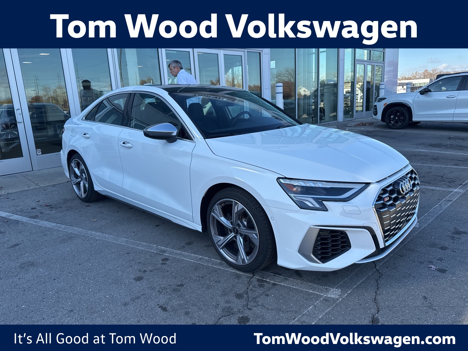 used 2024 Audi S3 car, priced at $45,000