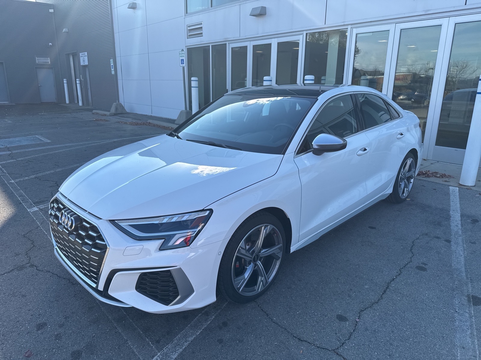 used 2024 Audi S3 car, priced at $45,000