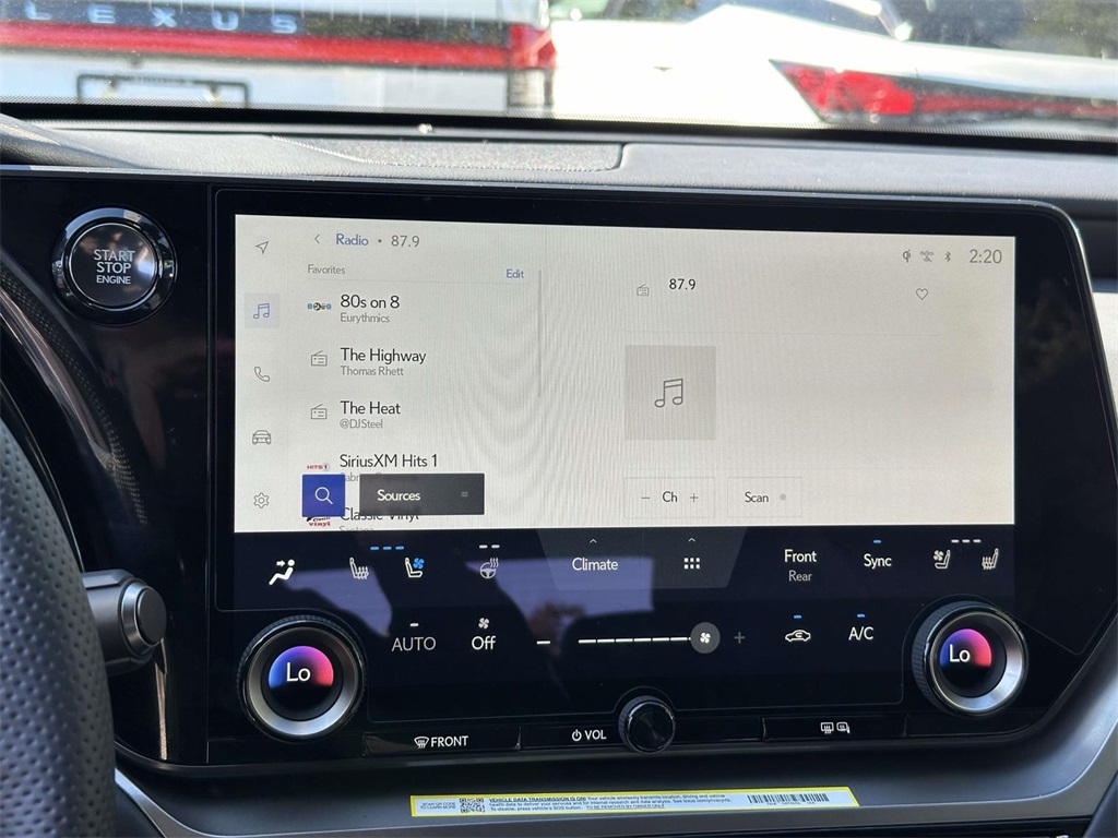 new 2026 Lexus TX car, priced at $73,851