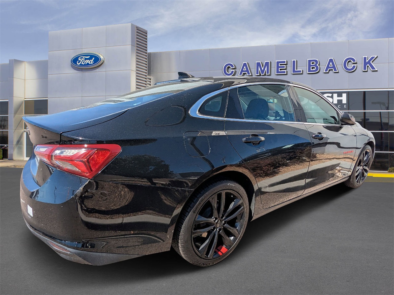 used 2021 Chevrolet Malibu car, priced at $14,383
