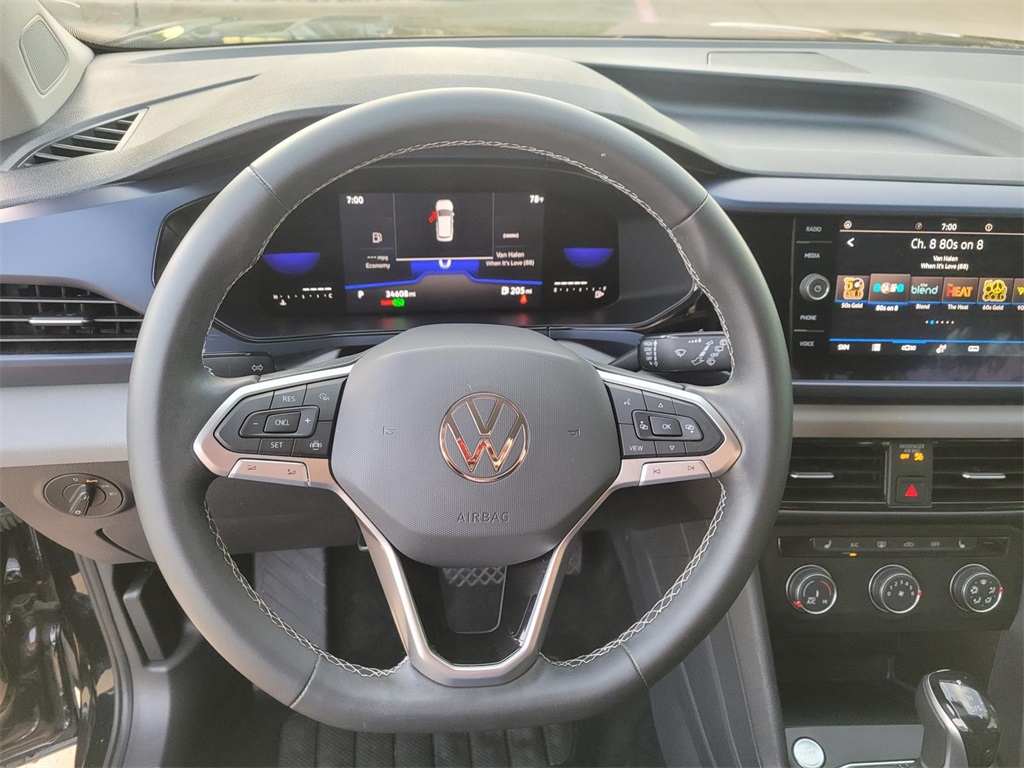 used 2022 Volkswagen Taos car, priced at $19,110
