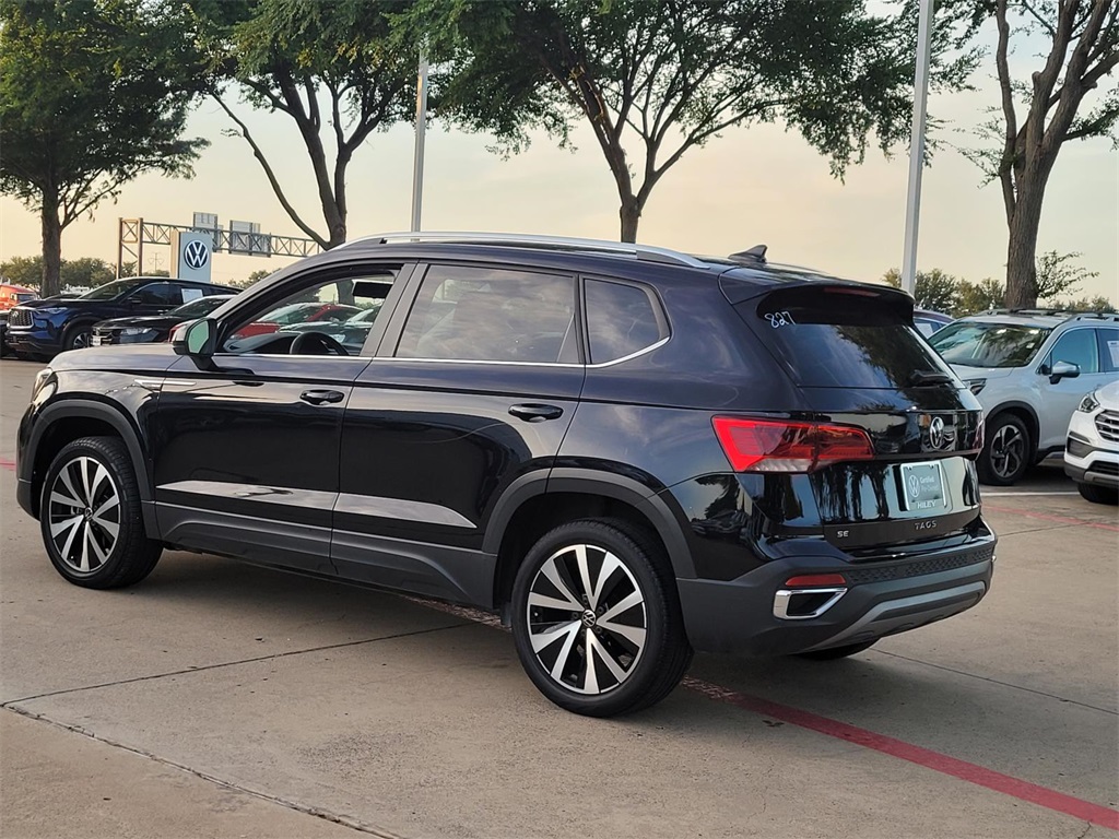 used 2022 Volkswagen Taos car, priced at $19,110