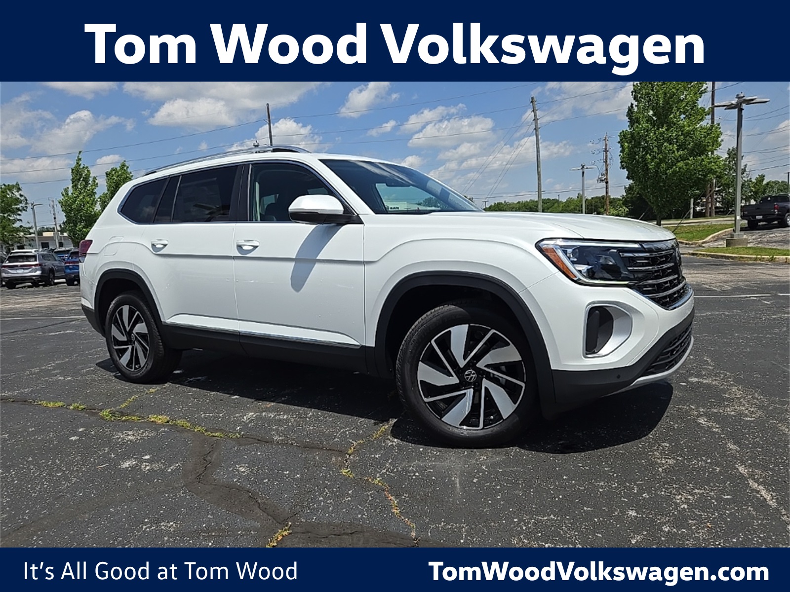 new 2025 Volkswagen Atlas car, priced at $45,691