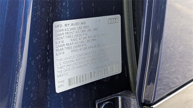 new 2025 Audi All-new Q5 car, priced at $55,435
