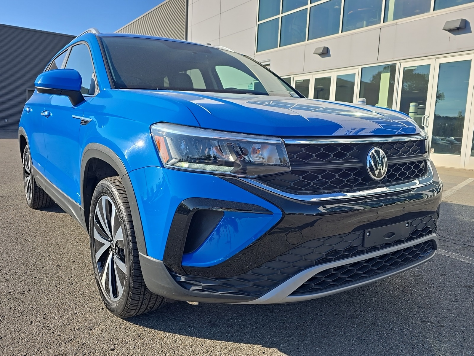 used 2022 Volkswagen Taos car, priced at $19,400