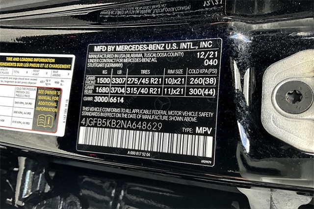used 2022 Mercedes-Benz GLE car, priced at $54,855