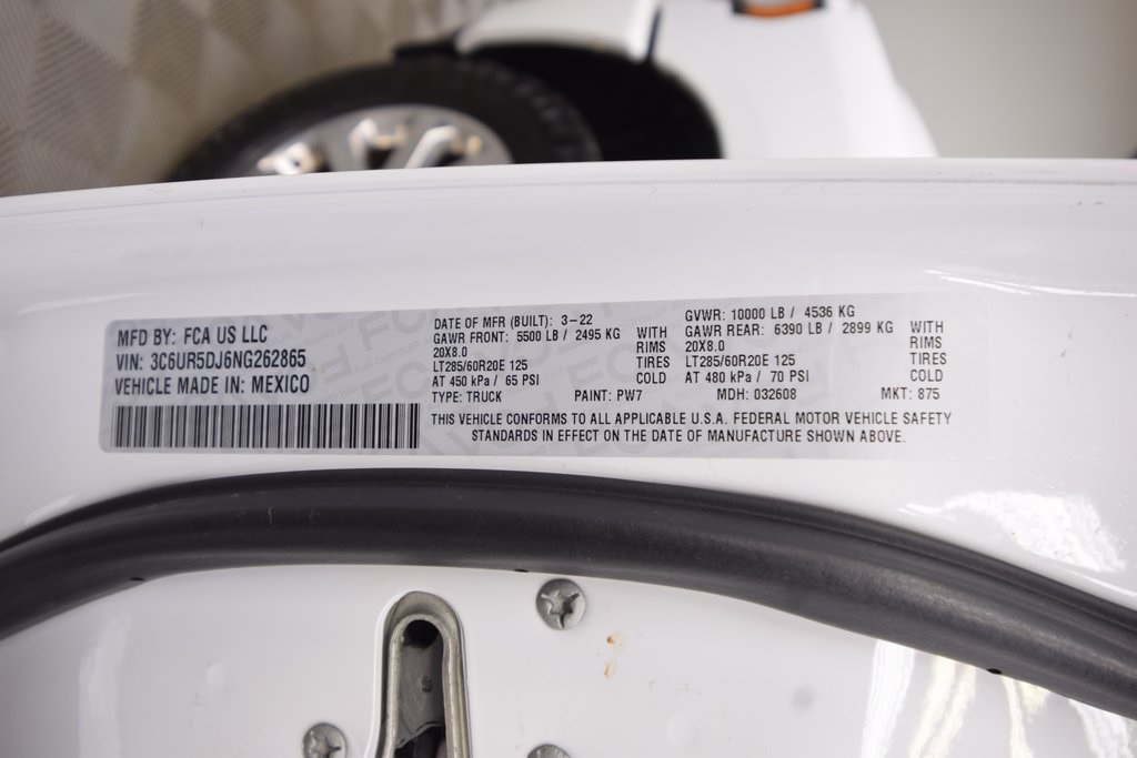 used 2022 Ram 2500 car, priced at $46,990