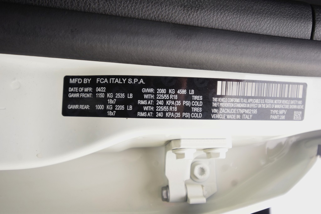 used 2022 Jeep Renegade car, priced at $19,500