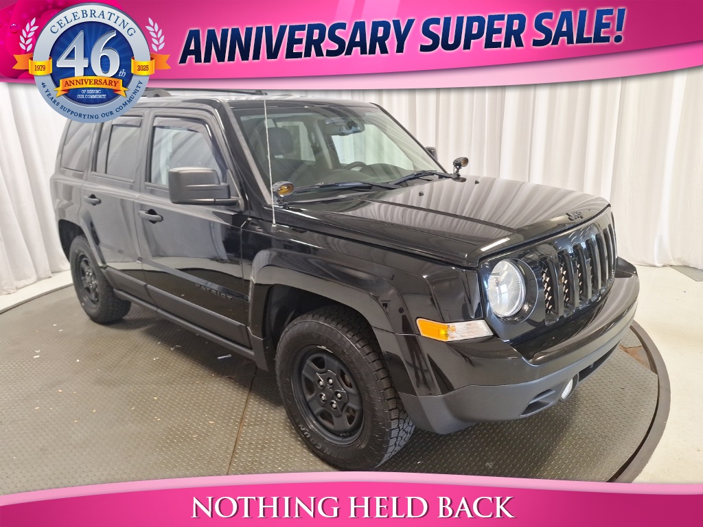 used 2017 Jeep Patriot car, priced at $9,500