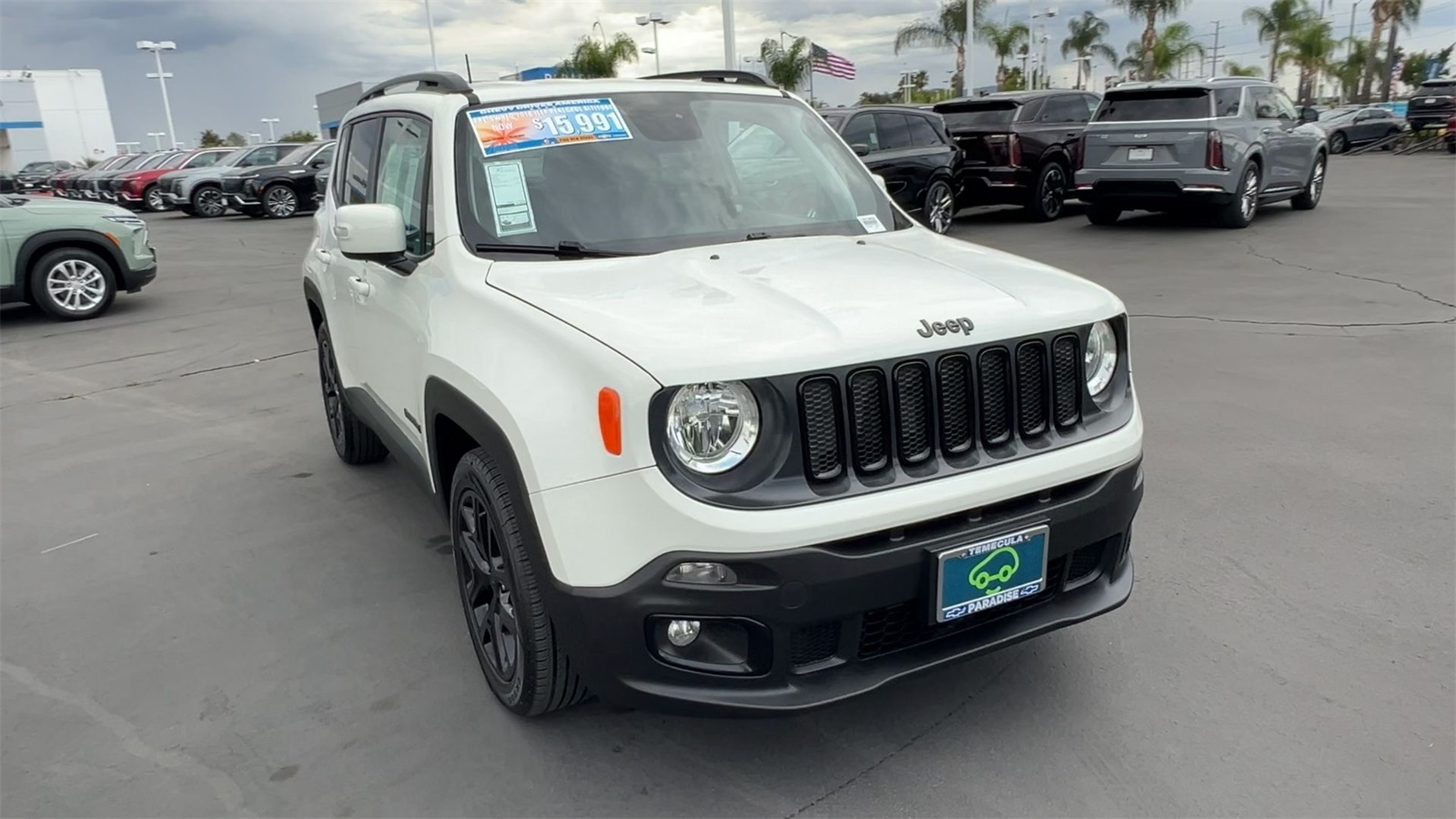 used 2018 Jeep Renegade car, priced at $15,991