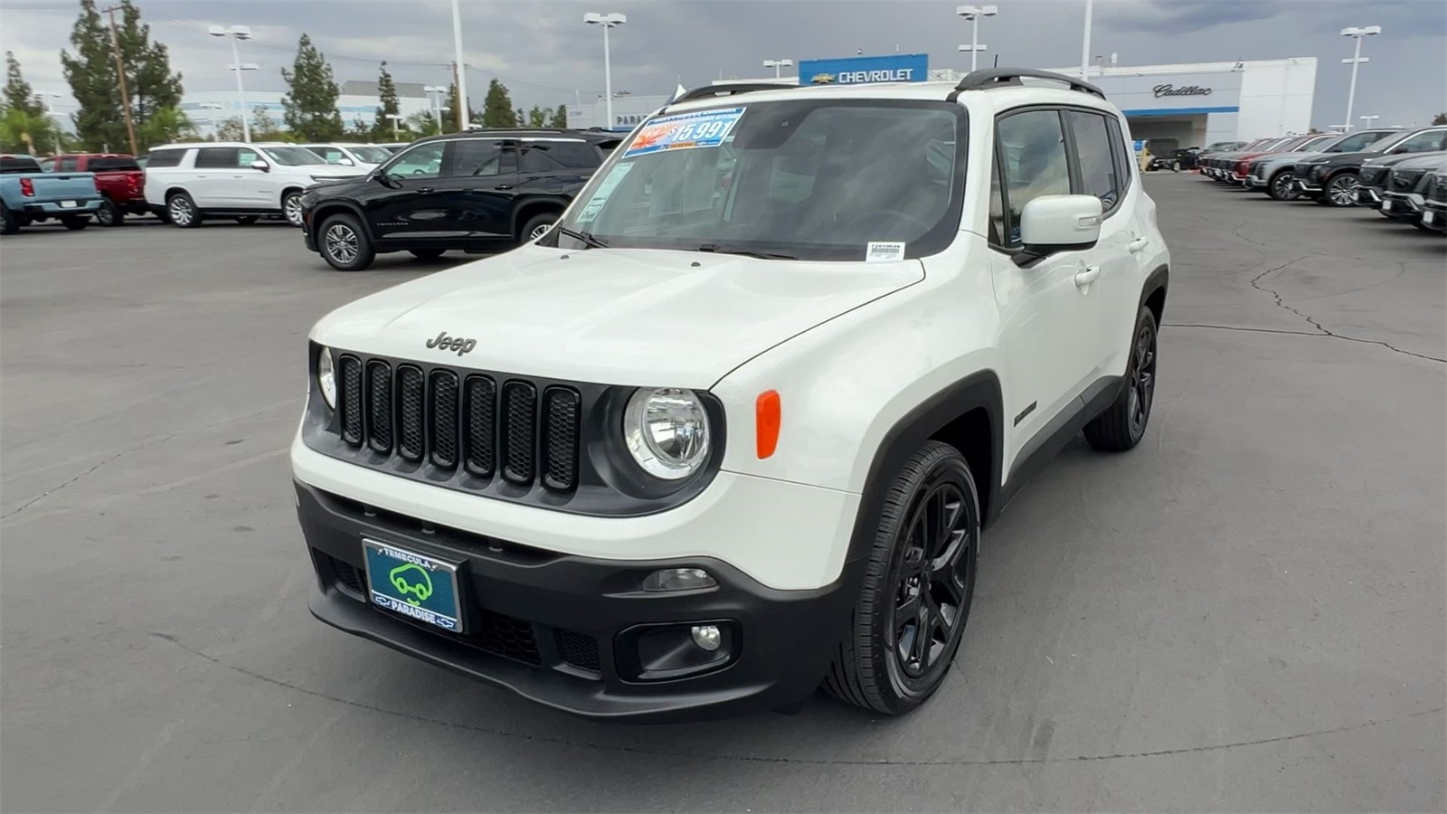 used 2018 Jeep Renegade car, priced at $15,991