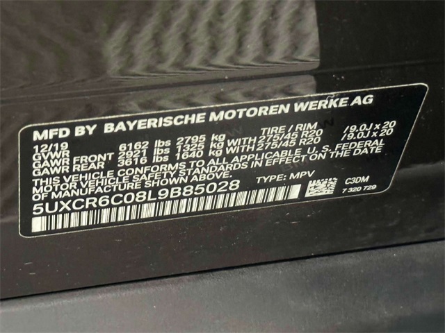 used 2020 BMW X5 car, priced at $28,245