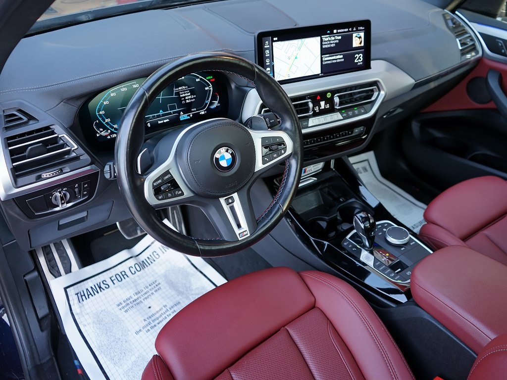 used 2022 BMW X3 car, priced at $39,495