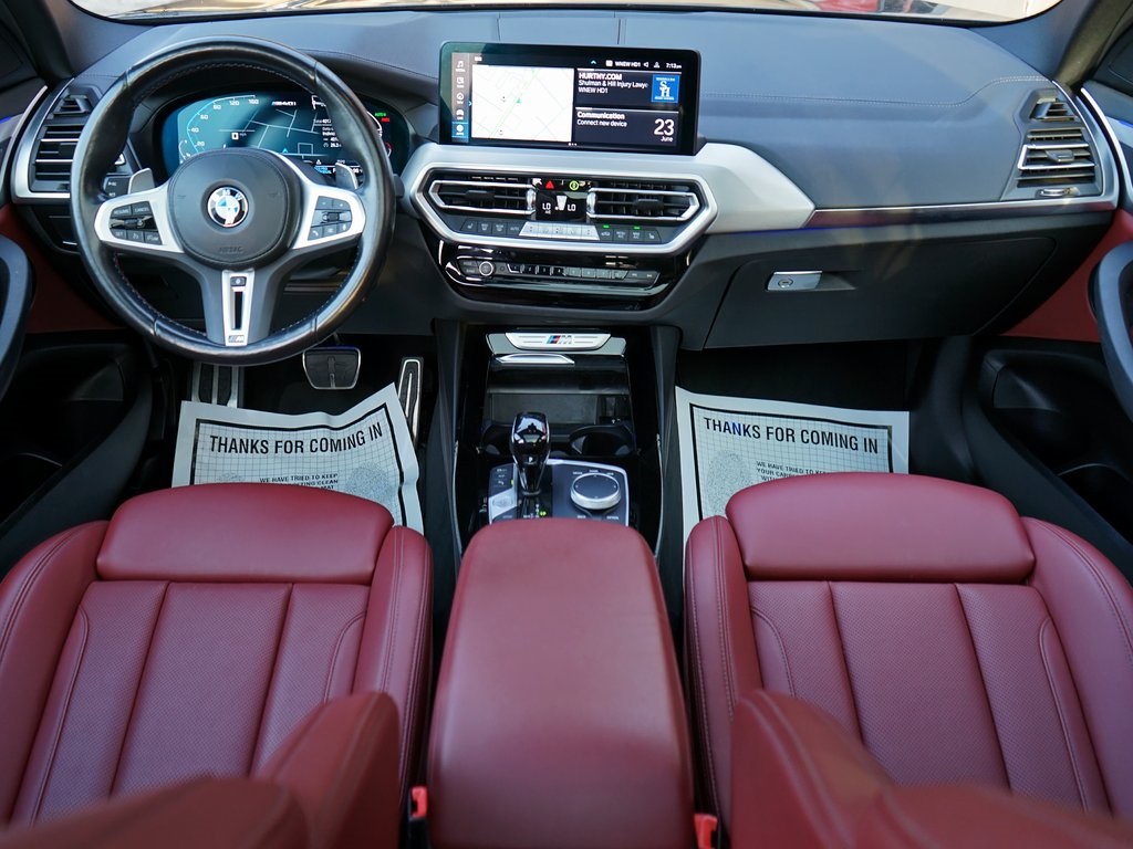 used 2022 BMW X3 car, priced at $39,495