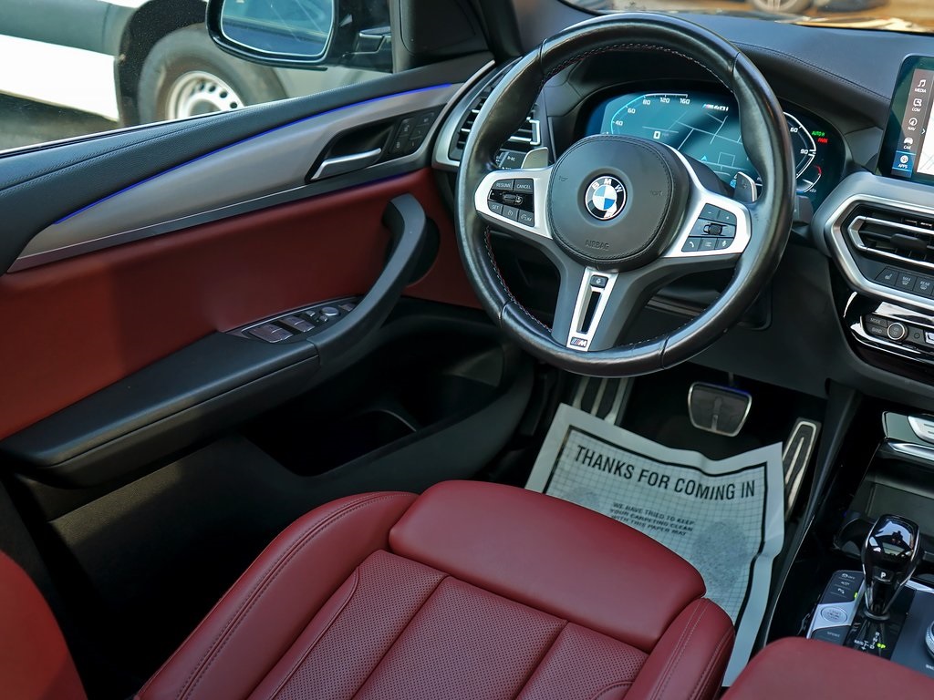 used 2022 BMW X3 car, priced at $39,495