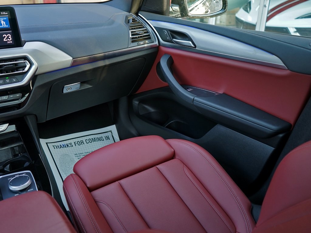 used 2022 BMW X3 car, priced at $39,495