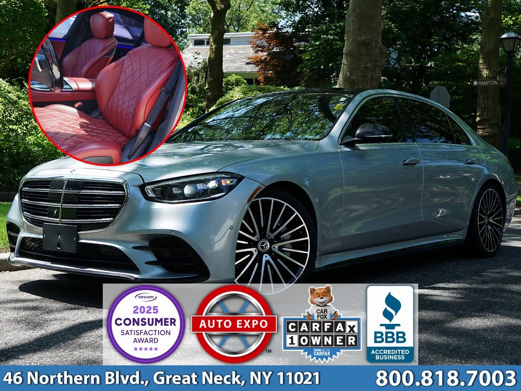 used 2021 Mercedes-Benz S-Class car, priced at $65,295