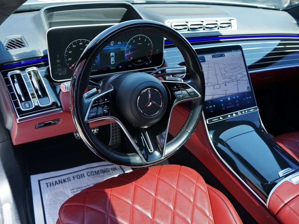 used 2021 Mercedes-Benz S-Class car, priced at $65,295