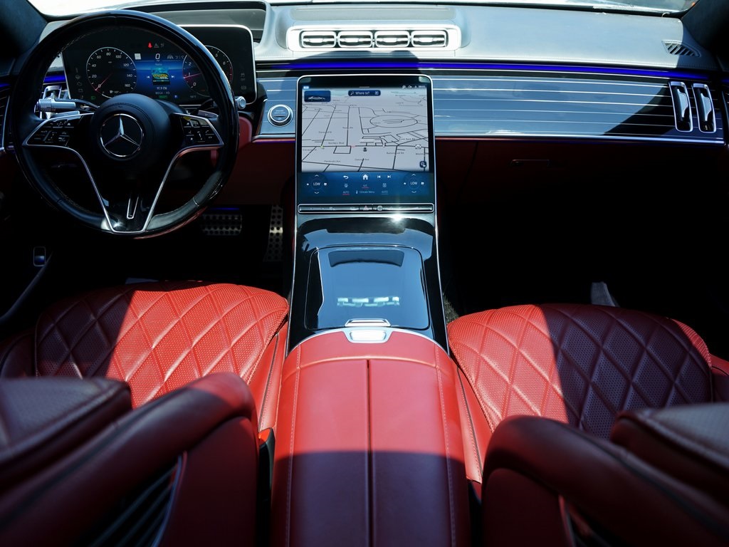 used 2021 Mercedes-Benz S-Class car, priced at $65,295
