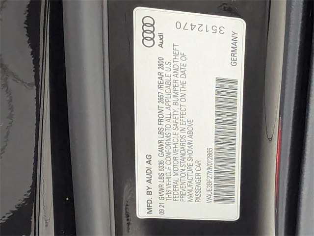 used 2022 Audi A6 car, priced at $33,781