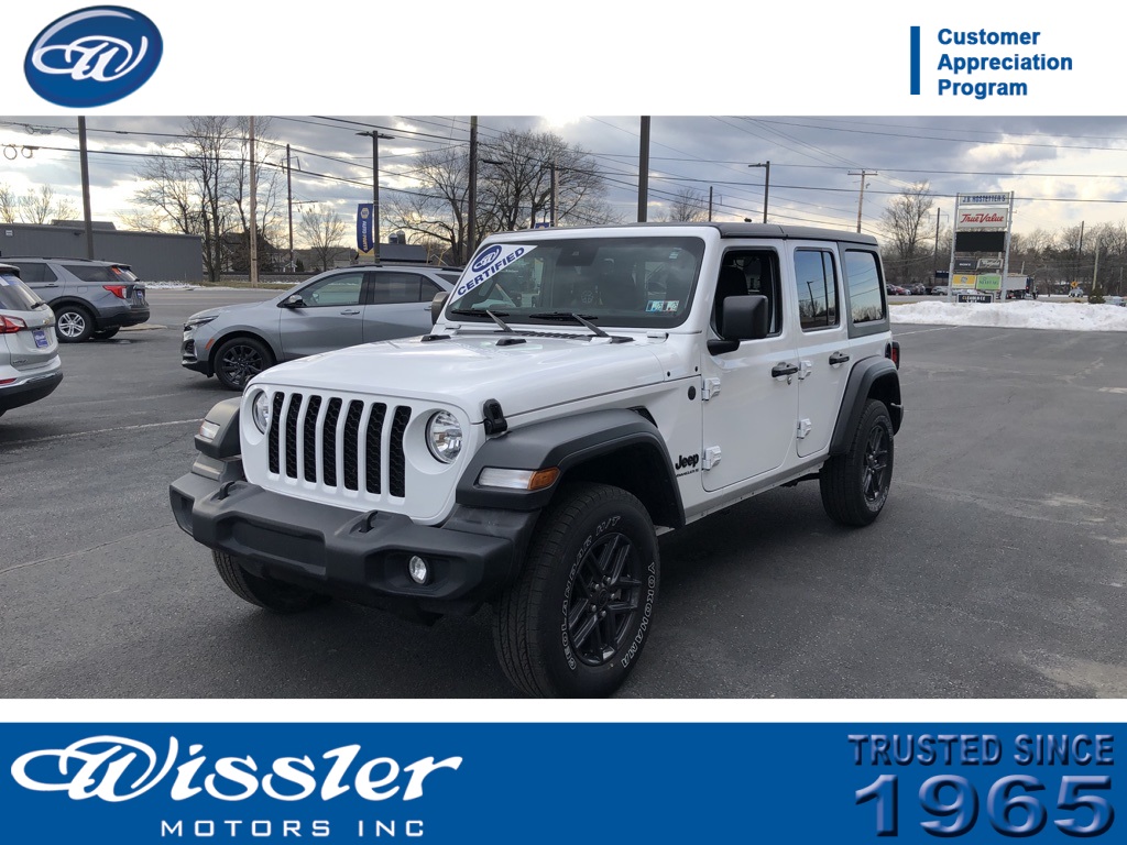used 2024 Jeep Wrangler car, priced at $32,900
