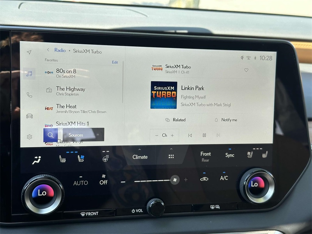 new 2025 Lexus RX car, priced at $59,384