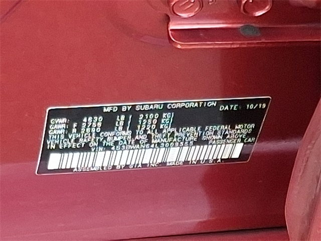 used 2020 Subaru Legacy car, priced at $21,798