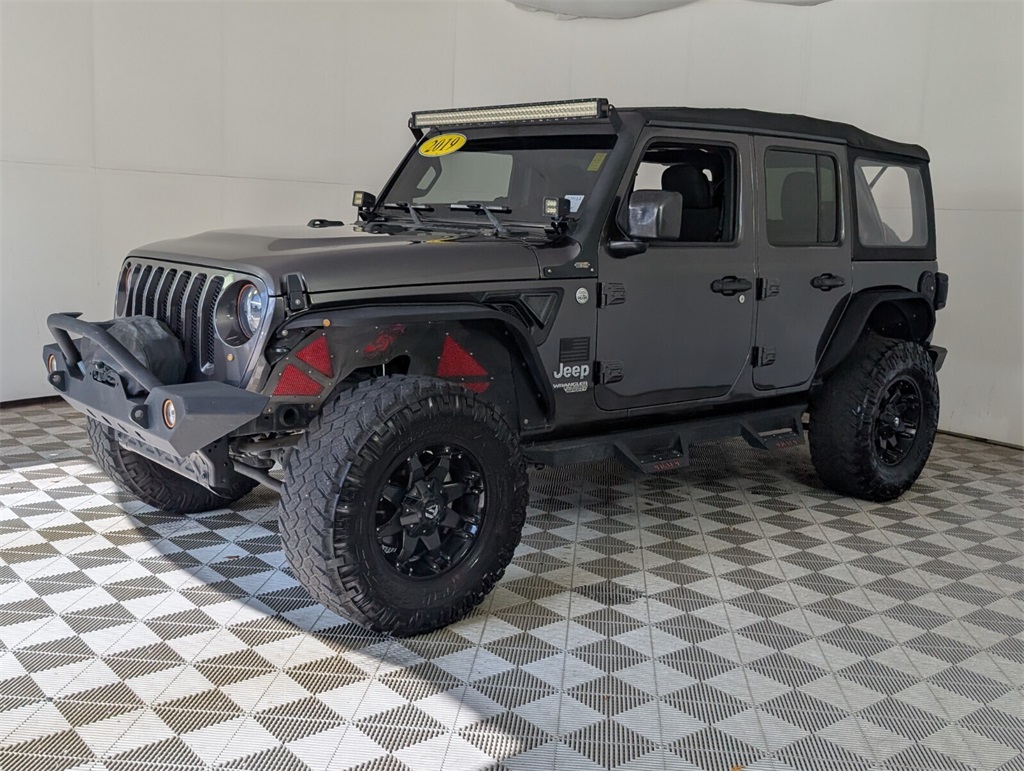 used 2019 Jeep Wrangler car, priced at $23,000