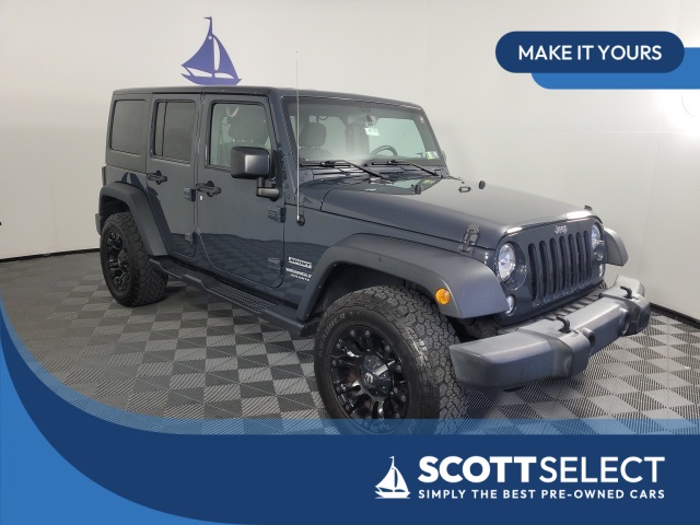 used 2017 Jeep Wrangler car, priced at $19,899