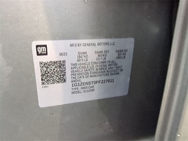 used 2023 Chevrolet Malibu car, priced at $17,511