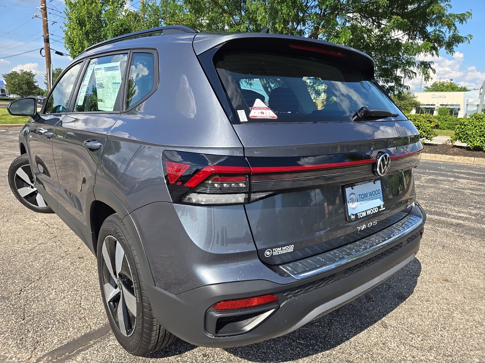 new 2025 Volkswagen Taos car, priced at $27,305