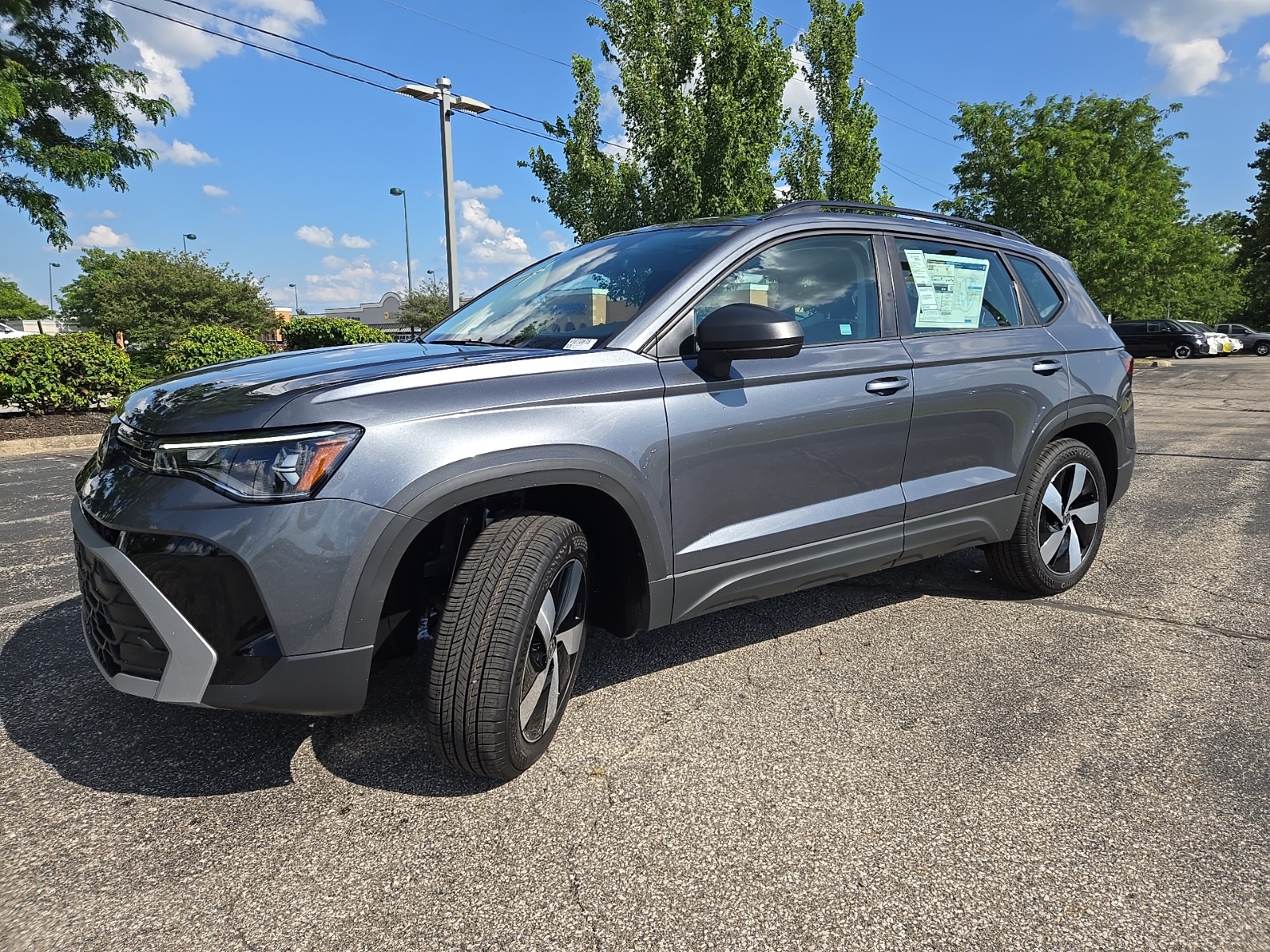 new 2025 Volkswagen Taos car, priced at $27,305