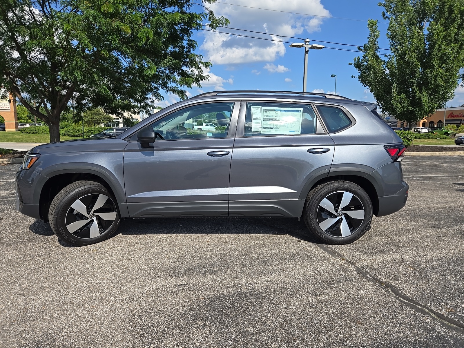 new 2025 Volkswagen Taos car, priced at $27,305