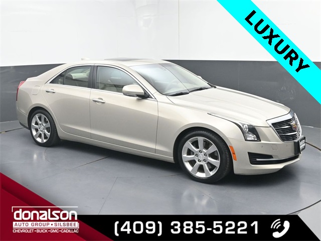used 2015 Cadillac ATS car, priced at $13,999