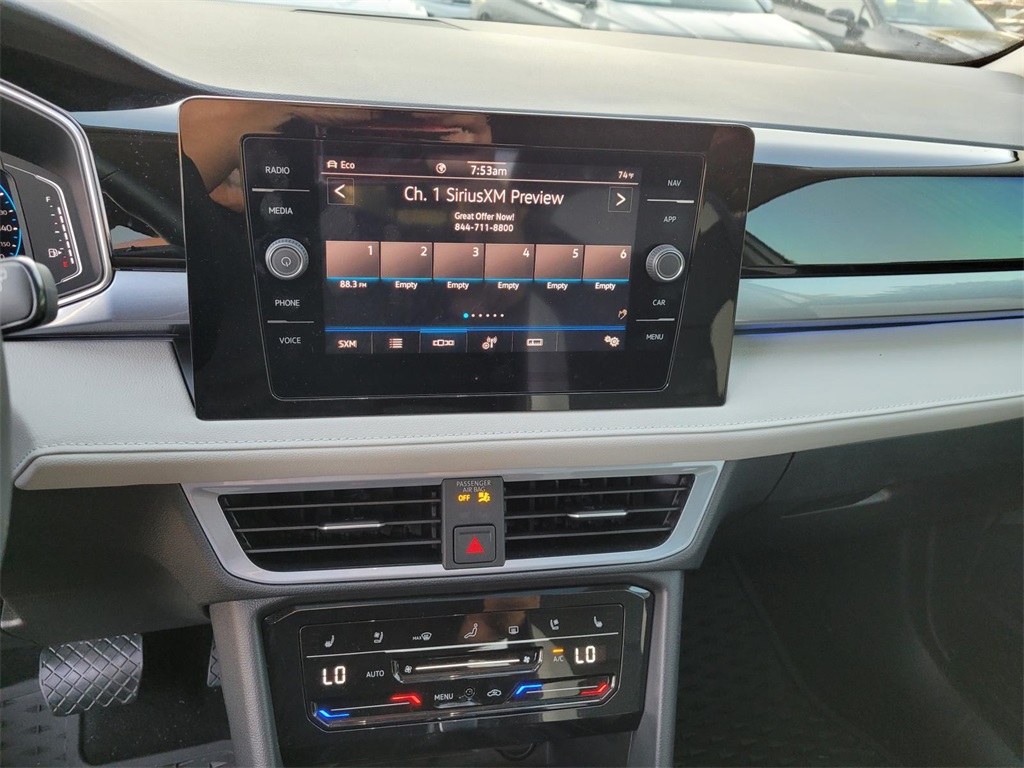 used 2025 Volkswagen Taos car, priced at $33,686