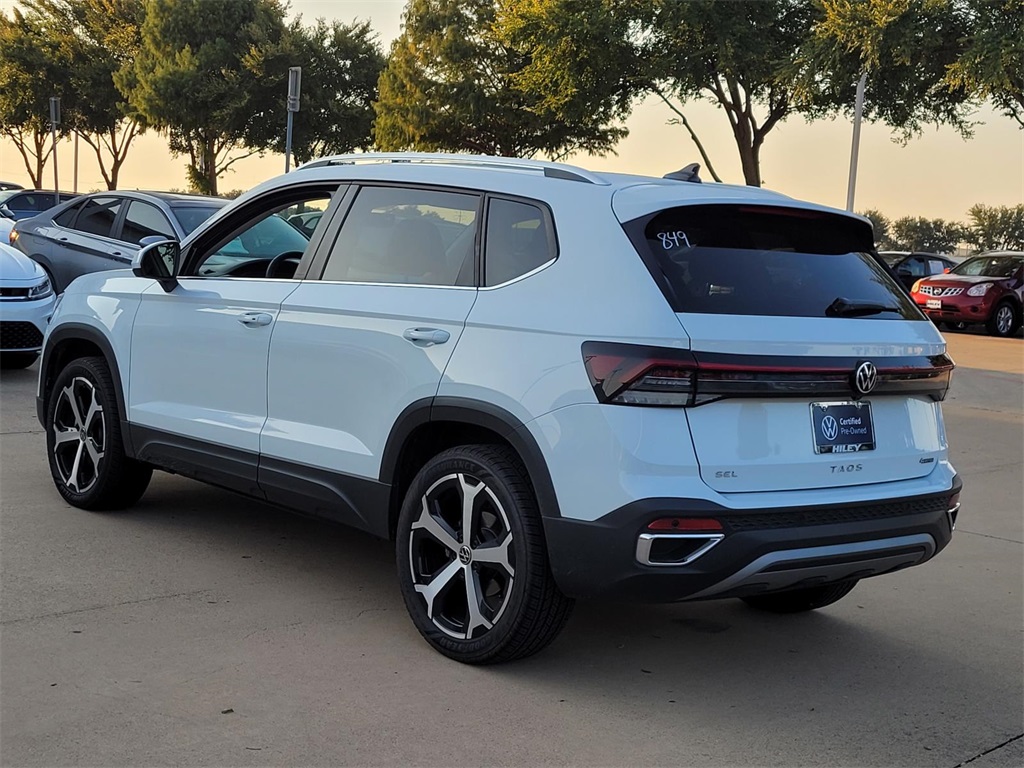 used 2025 Volkswagen Taos car, priced at $33,686